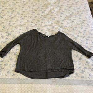 American eagle women quarter length sleeve blouse